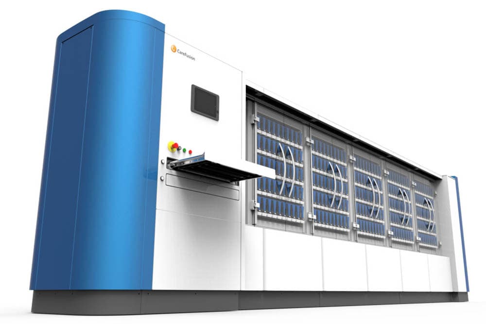 Design and engineering of industrial machine housings, a pharmaceutical machine. BD Rowa