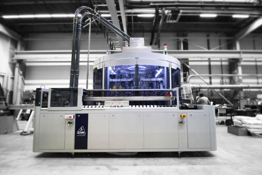 Blow moulding machine, New industrial design covering and engineering