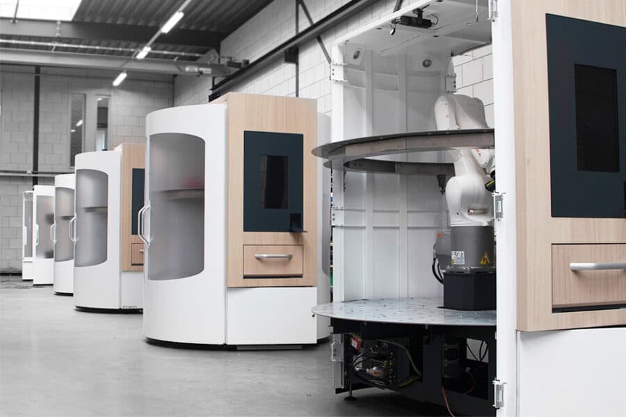 Production of machine coverings together with our partner.